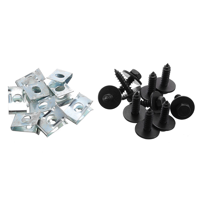 Lot De 50 Vis De Fixation BMW - Réf. OEM 07147129160 - Pour Garniture Moteur, Pare-choc, Aile - Allemagne - Neuf