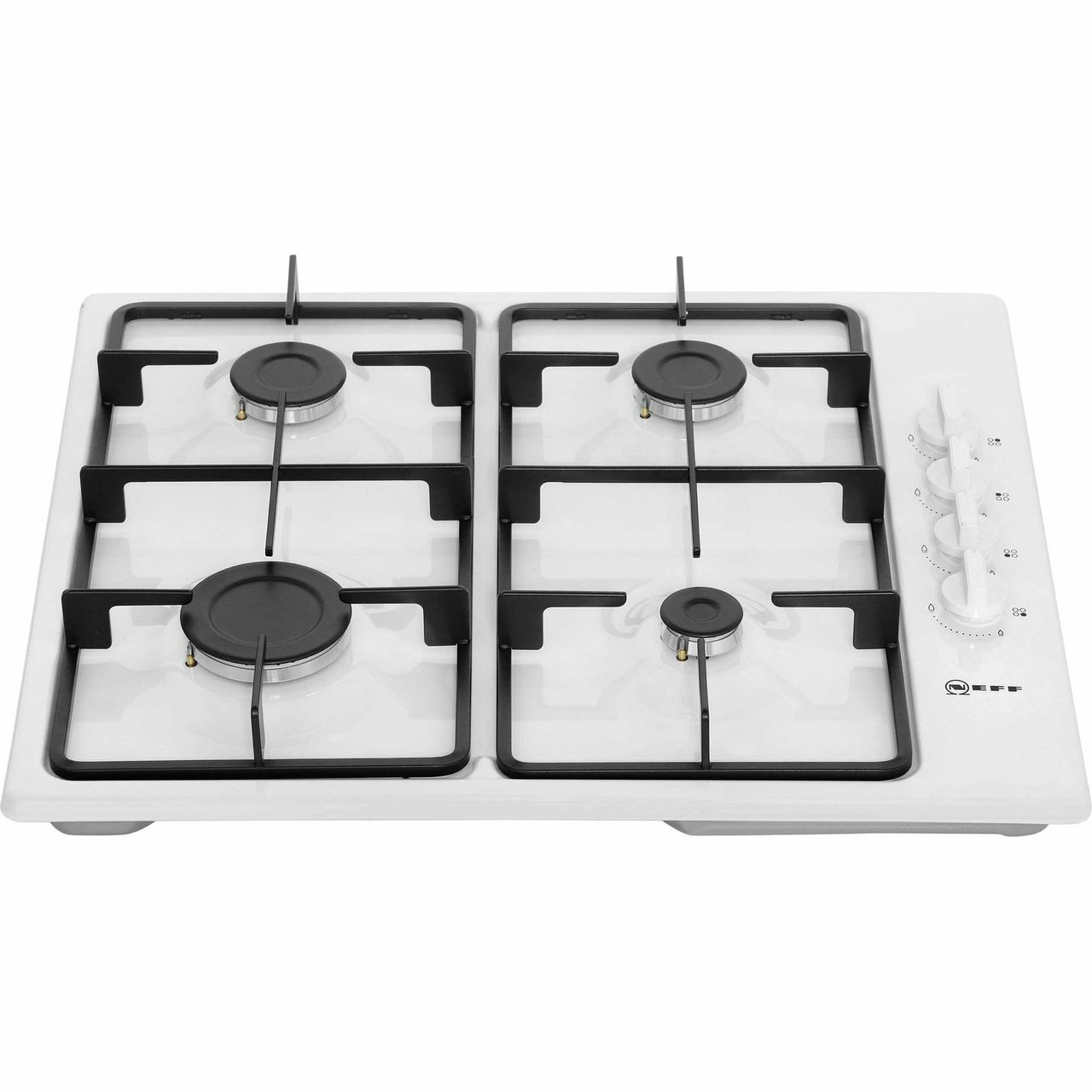 NEFF T26BR46W0 N30 Built In 58cm 4 Burners White Gas Hob 4242004187295