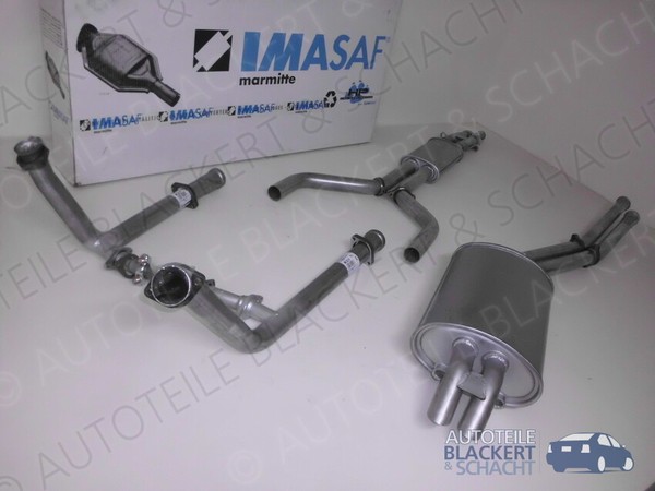 Imasaf Auspuffanlage Komplett für Mercedes SL 420 R107 Ohne Kat 85-89-image