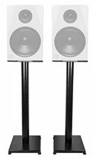 Rockville 29" Black Steel Studio Monitor Speaker Stands For Rockville APM8W