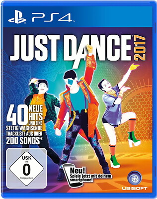 Just Dance 2017 für Playstation 4 PS4 Game Spiel 40 Neue Songs +200 + Tanz Neu