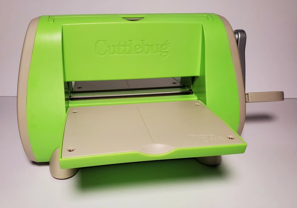 Cuttlebug Die Cutter And Embosser Machine By Provo Craft With Some