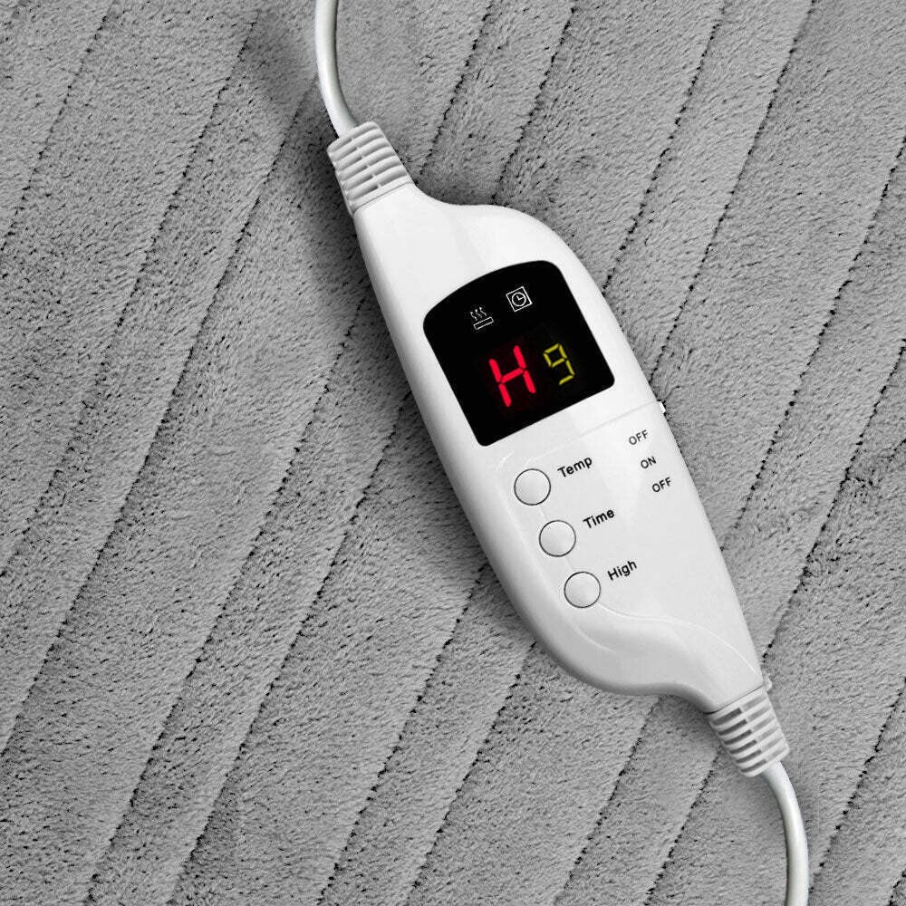 Giselle Bedding Heated Electric Throw Rug Fleece Snuggle Blanket