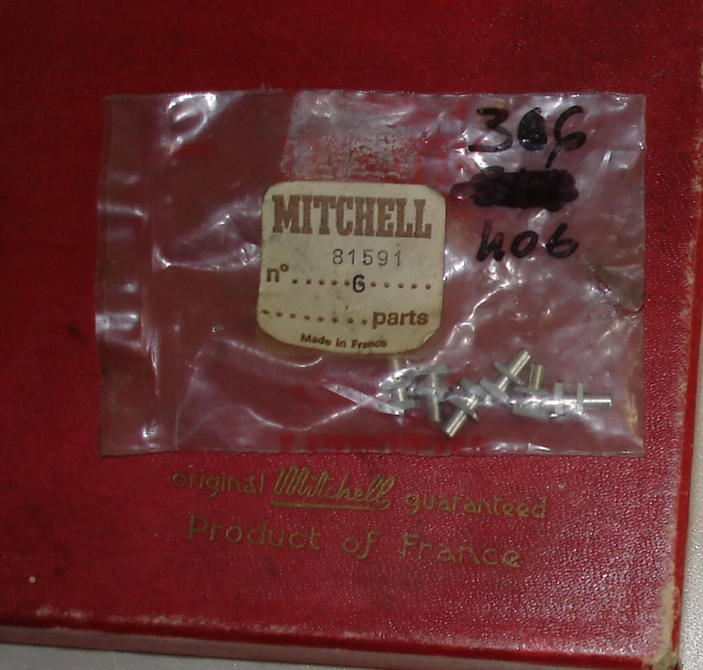 Lot De 20 Corps / Cadres Moulinet Pêche Mitchell 406 - Fabriqué En France - Occasion