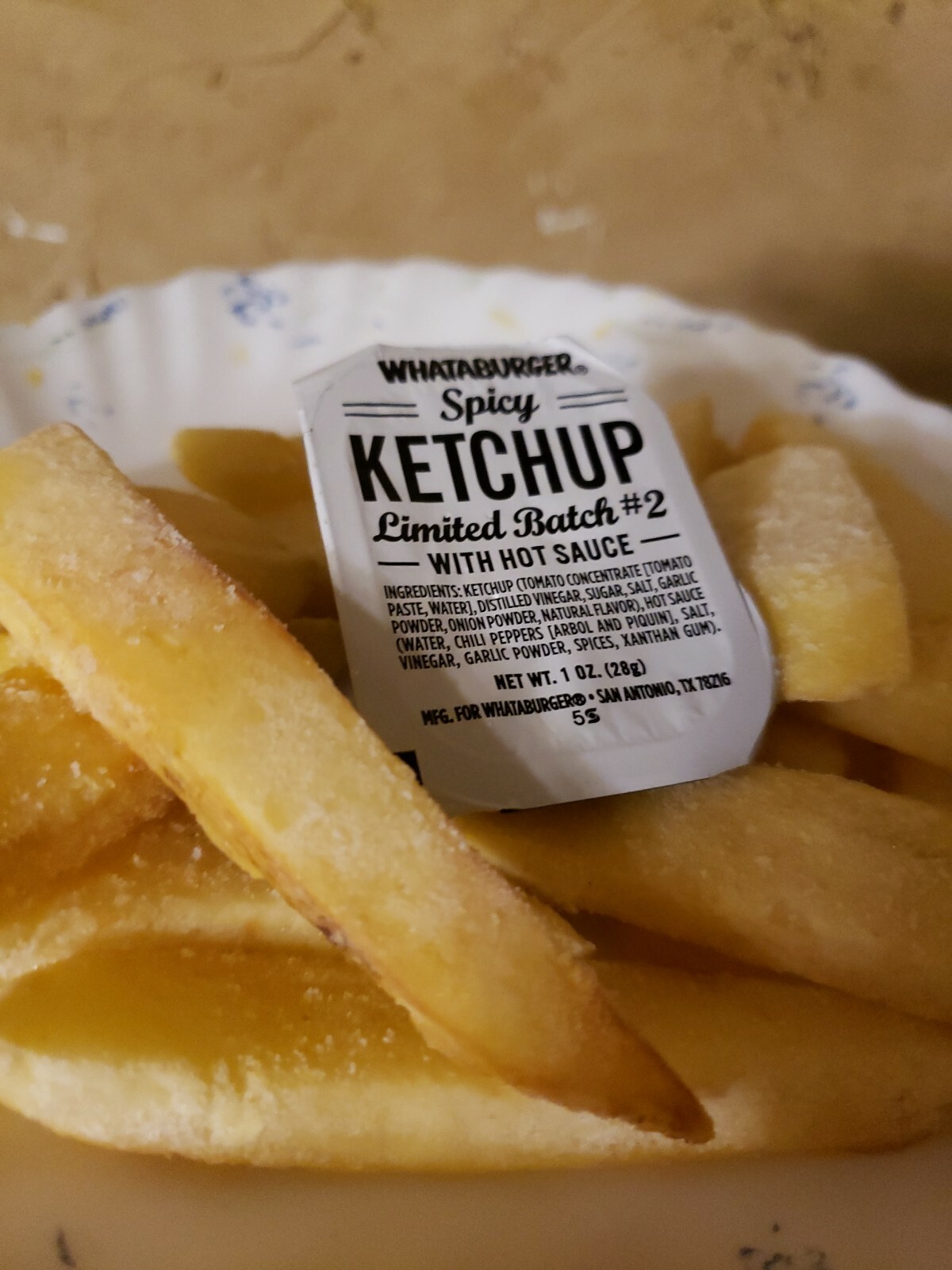 Whataburger Spicy Ketchup Limited Batch 2 with Hot Sauce Unreleased