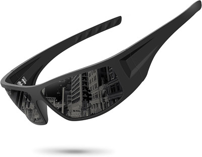 Gafas De Sol Para Hombre Polarizadas Lentes Para Conducir Proteccion UV Negro