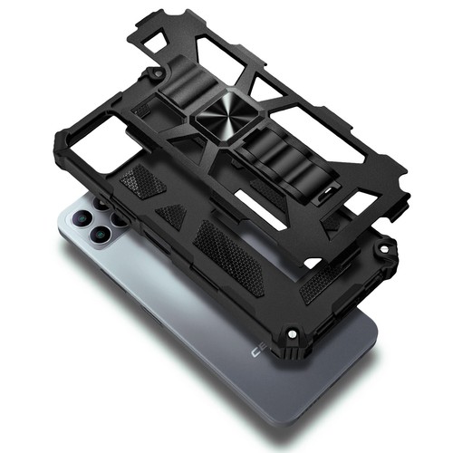 For Boost Mobile Celero 5G+ Plus 2022 Case Kickstand Cover with Tempered Glass - 第 5/27 張圖片