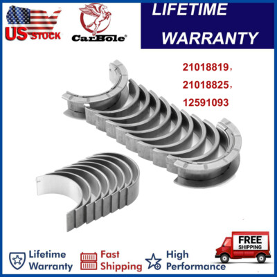 Main Rod Bearing Kit For 2.0-2.4L GM Engines – Fits Buick, Chevy, GMC, Saturn, Pontiac, Olds (2000-2017)