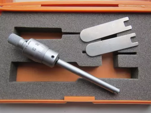 device is NEW, but opened. 1 pcs. MITUTOYO 368-101 F1 Inside Micrometer (6-8 mm)
