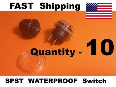 SPST basic -- Switch ON OFF - Universal 12v DC Racing Race Car Drag Dash TOGGLE