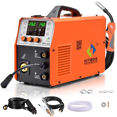 250A MAG/MIG Schutzgas-Schweißmaschine/MMA/Lift TIG, Aluminium-Schweißmaschine