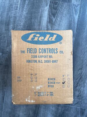 Field Controls B34C0 6  Draft Regulator 6  Sets 5 ,6 ,7  Pipe Galvanized