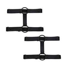 Women's Faux Leather Punk Thigh Garter Belt Adjustable for Cosplay Parties
