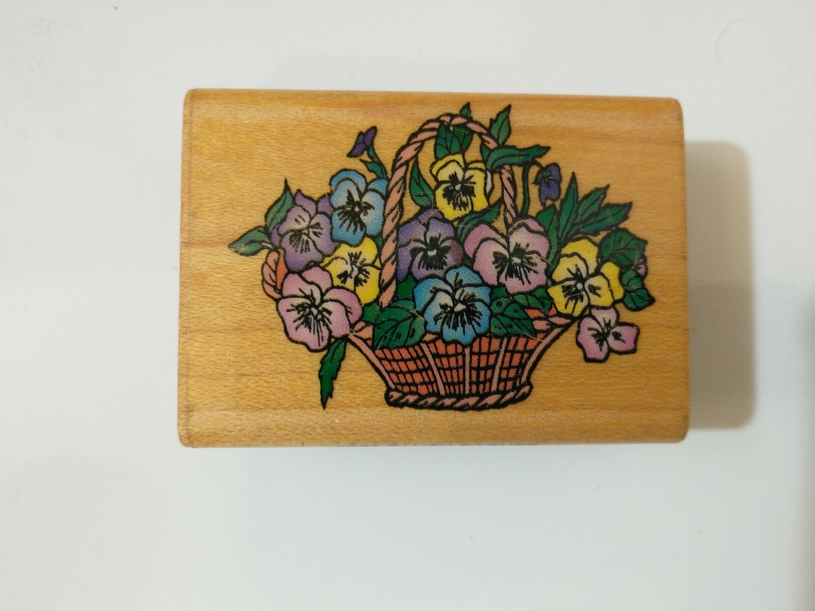 Rubber Stamp Wood Mount 1.5