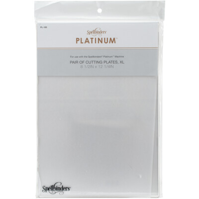 Spellbinders Platinum Cutting Plates 2/Pkg-X-Large 12.25''X8.5''