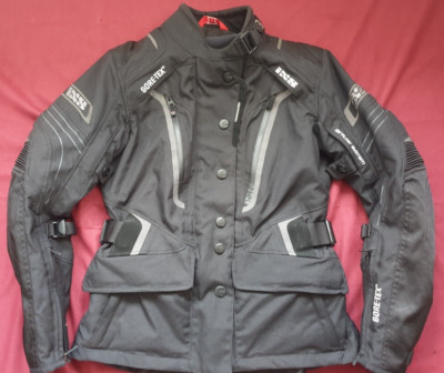 Ladies IXS GORETEX Vented Textile Mototcycle Jacket  Size DS  UK size 8