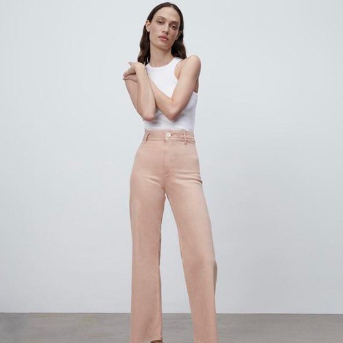 zara Marine Straight Jeans Size 4 | eBay