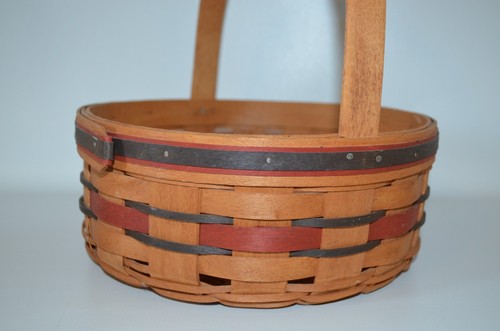 Longaberger 10'' Crisco All American Cookie Celebration Basket 1992 Protector - Picture 8 of 13