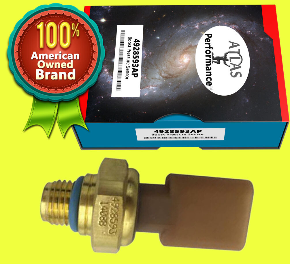 4928593 Cummins ISX Boost Pressure MAP 4087987 Sensor Genuine Atlas