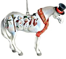 2006 Frosty Snowman Retired Trail of Painted Ponies Christmas Ornament 12336