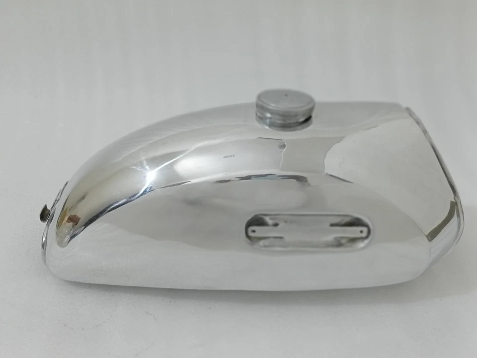 Yamaha CT1 CT 175 1970 aleación de aluminio combustible gasolina tanque de gasolina + tapa | apto para Foto 2 de 4