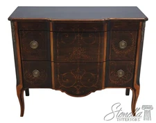 L63286EC: JOHN WIDDICOMB Neoclassical Paint Decorated Commode Chest