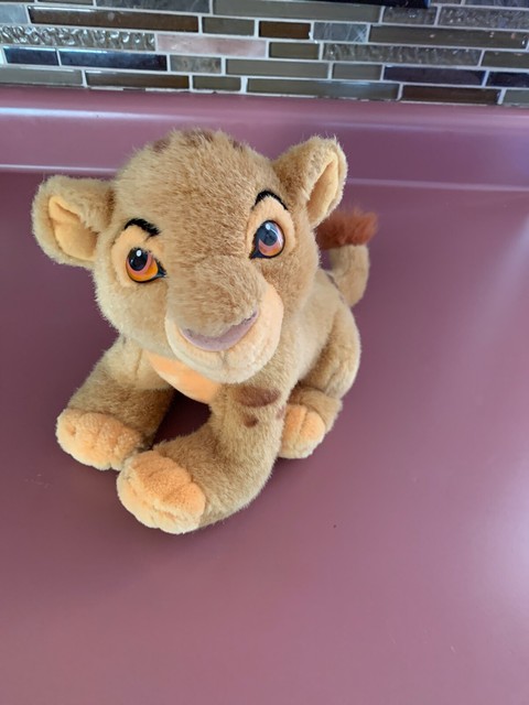 90s simba stuffed animal