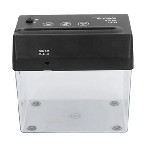 Mini Déchiqueteuse de papier USB Petit bureau électrique A6 Outil de découpe de bandes pour bureau