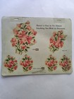 Vintage 1930s or 1940s Large Two Sided Page SALESMAN SAMPLE of Meyercord Decals — photo 1