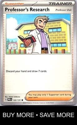Professor's Research [Professor Oak] 122/131 Prismatic Evolutions Ohmura