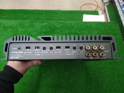Alpine MRV-F400 V12 4 Channel Car Amplifier 80W x4 160W x2 JDM