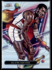 2024 Topps Chrome Cosmic Hayes Washington 139 Refractor