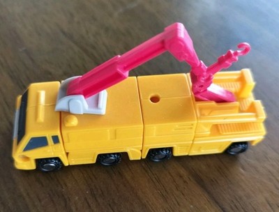 G1 Transformers Micromasters Combiners STONECRUNCHER & EXCAVATOR Hasbro 