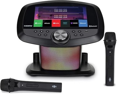 Singing Machine ISM9025 WLAN Karaoke Hub tragbar 10,1'' Touchscreen