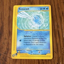 Pokemon TCG Remoraid 105/147 Aquapolis Common Regular English 2002 50HP on eBay
