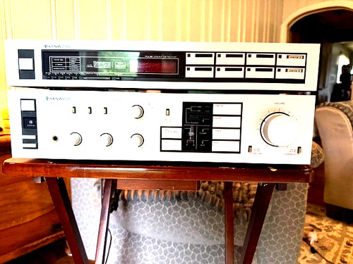 Kenwood KA-9X Integrated Amplifier 120 WPC W/ Sigma Drive & KT-9X Tuner 5 Gang