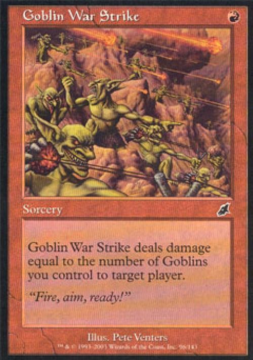 Goblin War Strike - Near Mint MTG Scourge