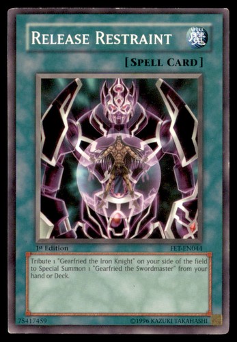 Release Restraint FET-EN044 card