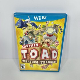 WiiU Captain Toad: Treasure Tracker (Nintendo Wii U, 2014) Complete CIB Tested
