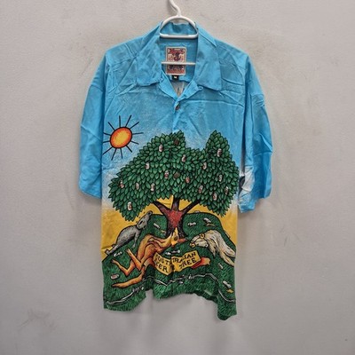 Vintage Mambo Loud Shirt Australian Beer Kangaroo Tree Reg Mombassa Size Medium