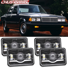 Fit Toyota Cressida 1981 1982 1983 1984 4pcs 4x6 Inch Led Headlights Hi-lo Beam Fit Toyota Cressida 1981 1982 1983 1984 4pcs 4x6 Inch Led Headlights Hi-lo Beam