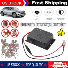 Under Hood Ultrasonic Rodent Repeller Car Rat Repellent Keep Animal Away US