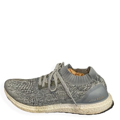 adidas UltraBoost Uncaged Grey BB3898 Men's Size 12 Primeknit Running Shoes 2016