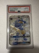 Pokemon Lucario GX SV64/SV94 Hidden Fates Shiny Vault Holo PSA 10 2019 on eBay