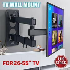 TV Wall Bracket Mount Tilt Swivel for Samsung LG Toshiba 26 32 40 43 50 55 Inch