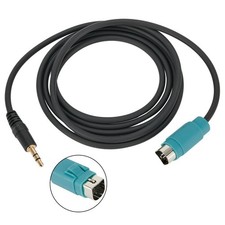 1pc Car Cable Sync/Charge Cable 3.5mm ABS Hot Sale Accessories Brand New
