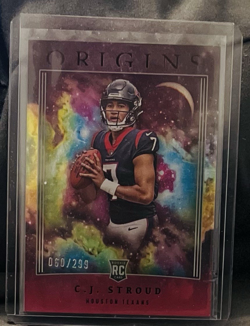 2023 Panini Origins - Rookies C.J. Stroud #103 Holo Red /299 (RC)