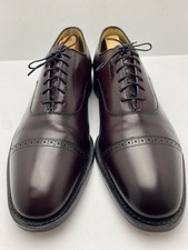 Johnston & Murphy Men’s Aristocraft Burgundy Leather Cap-Toe Oxford Size 13