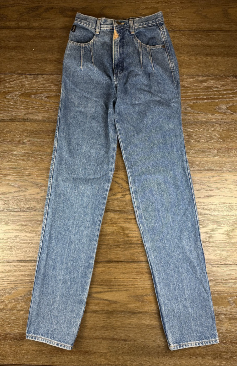 Vtg Womens Wrangler Silverlake Bareback Jeans Western Cowgirl Size 5/6 X 36 Tall
