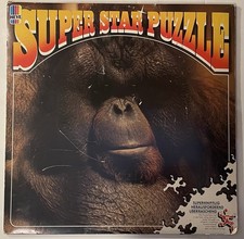 Rompecabezas Heye vintage “Orangutan” 216 piezas de doble cara 1983 abierto/sin usar